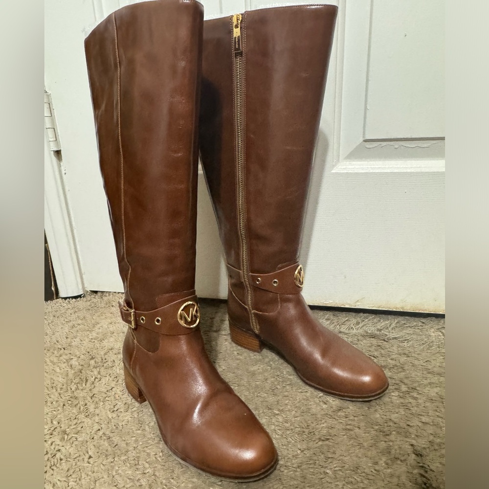 Michael Kors Heather size 7 wide shaft/wide calf boots